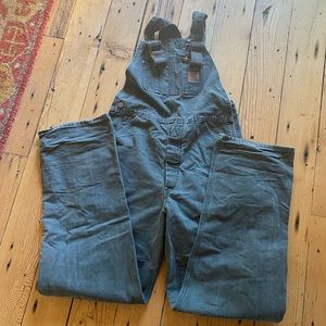 Green Carhartt Overalls